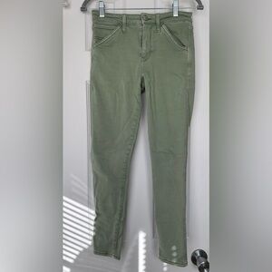 American Eagle Outfitters Green Skinny Jeans